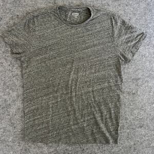 Mens Marine Layer Shirt Medium Gray Short Sleeve - Size: Medium